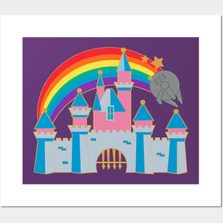 Rainbow Castle - West Coast Posters and Art